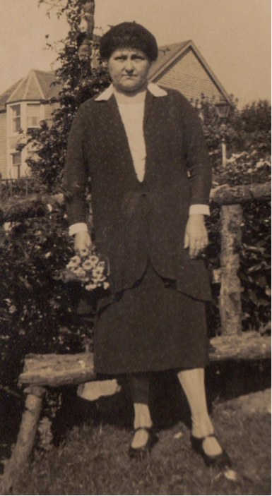Mary Sleigh: "Mary Spence,  photo probably taken in 1940s. This picture is how I remember my grandmother, a kind, reserved and gentle person."